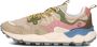 Flower Mountain Faux suede and technical fabric high-top sneakers Yamano 3 Woman Kaiso Multicolor Dames - Thumbnail 2