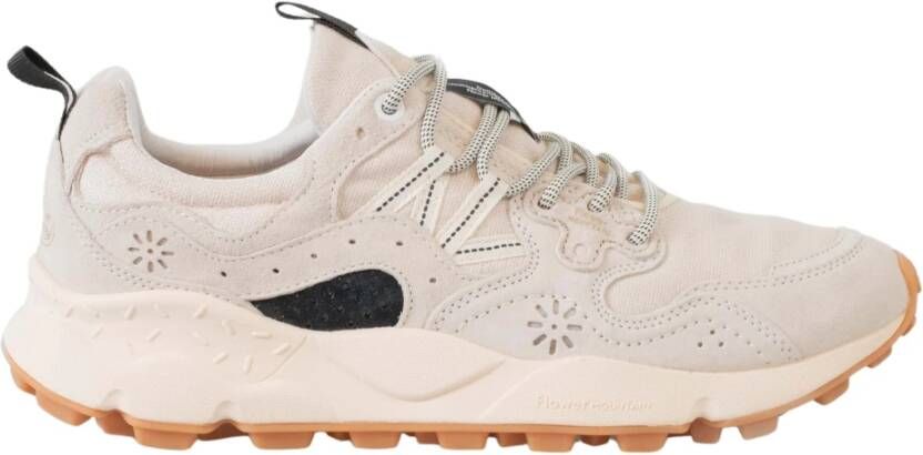 Flower Mountain Beige Multicolor Sneakers Ya o 3