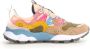 Flower Mountain Multikleur Suède Nylon Sneakers voor Vrouwen - Thumbnail 1