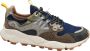 Flower Mountain Blauw Grijs Veterschoenen Stijlvol Uiterlijk - Thumbnail 1