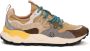 Flower Mountain Blauwe Trekking Sneakers Ss25 Multicolor Heren - Thumbnail 1