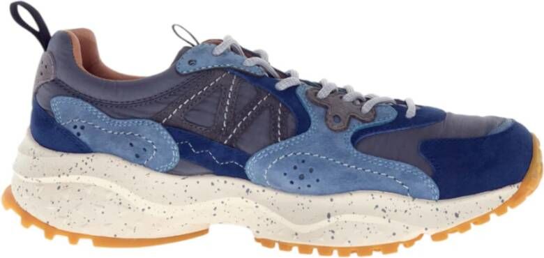 Flower Mountain Blauwe Urban Sneaker Solin Man