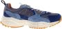 Flower Mountain Blauwe Urban Sneaker Solin Man - Thumbnail 1