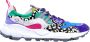 Flower Mountain Technical fabric and suede sneakers Yamano 3 Woman Blue Dames - Thumbnail 14
