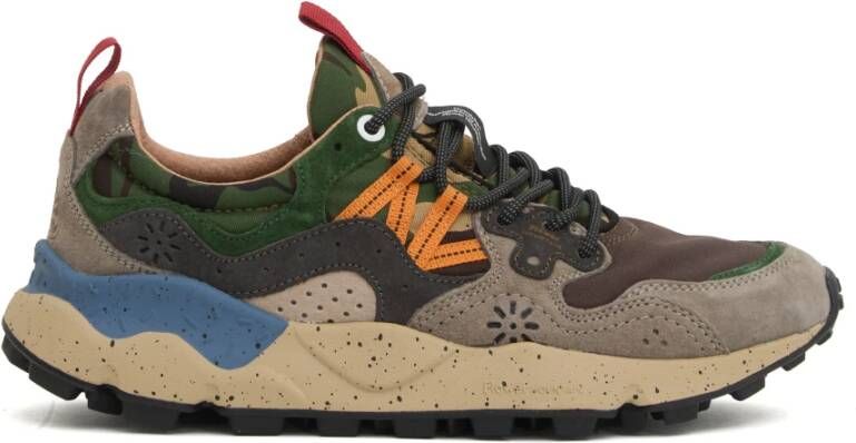 Flower Mountain Bruine Sneakers Ya o 3