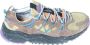 Flower Mountain Bruine Suède Nylon Sneaker Yamabushi Model - Thumbnail 1