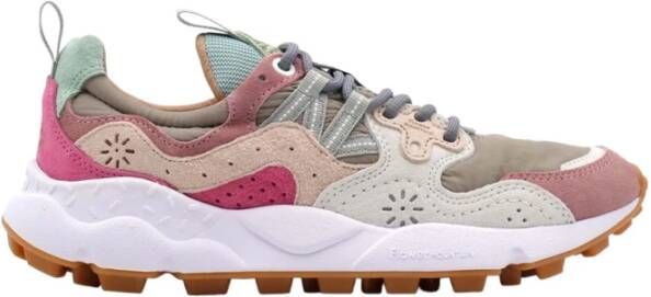 Flower Mountain Casual Sneakers voor Dagelijks Gebruik Multicolor Dames