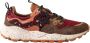 Flower Mountain Crème en bruine trekkingstijl sneakers Multicolor Heren - Thumbnail 1