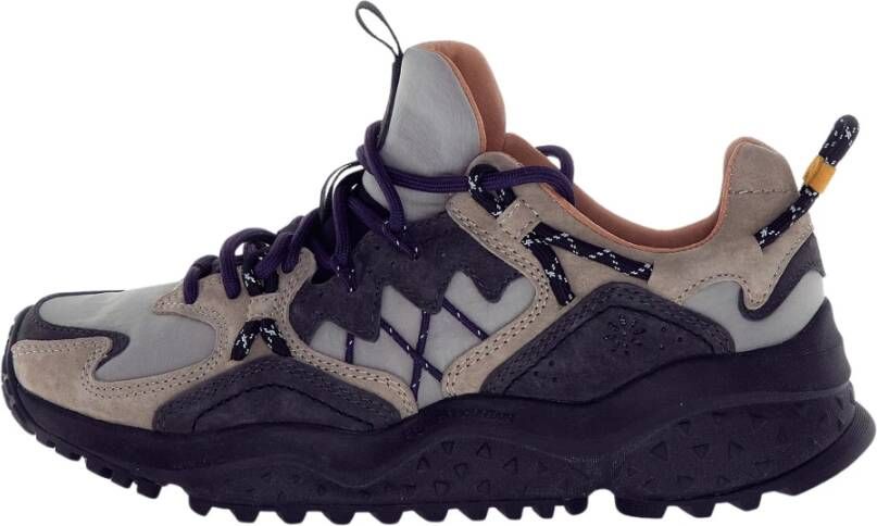 Flower Mountain Donkergrijze Lichtgrijze Sneakers