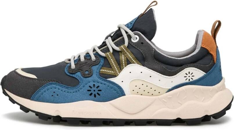 Flower Mountain Eco-suede and technical fabric sneakers Yamano 3 MAN Kaiso