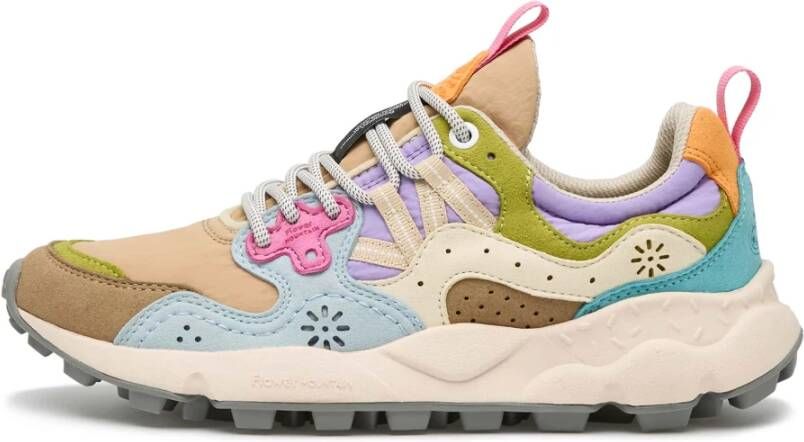 Flower Mountain Eco-suede and technical fabric sneakers Yamano 3 Woman Kaiso