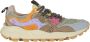 Flower Mountain Elegante suède sneakers voor modebewuste Beige - Thumbnail 4