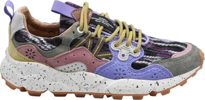 Flower Mountain Elegante Violette Veterschoenen