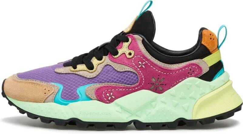 Flower Mountain Fabric and suede sneakers Rulis UNI