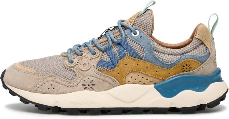 Flower Mountain Fabric and suede sneakers Yamano 3 MAN