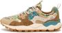 Flower Mountain Sneakers van multicolor technische stof en suède - Thumbnail 1