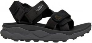 Flower Mountain Flat Sandals Zwart Dames