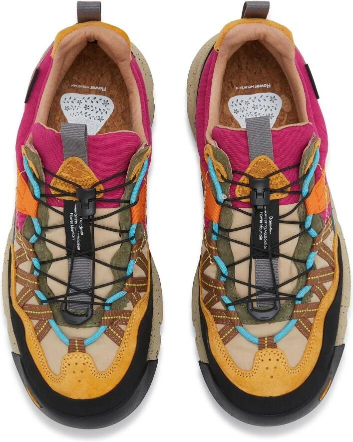 Flower Mountain Beige Sneakers voor buitenavonturen