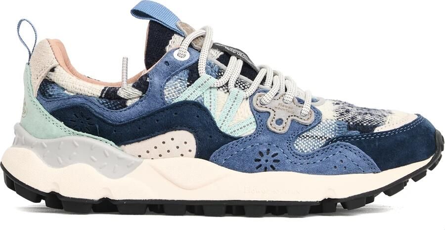 Flower Mountain Blauwe Sneakers voor Vrouwen - Foto 2