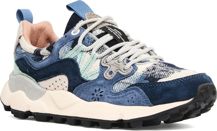 Flower Mountain Blauwe Sneakers voor Vrouwen