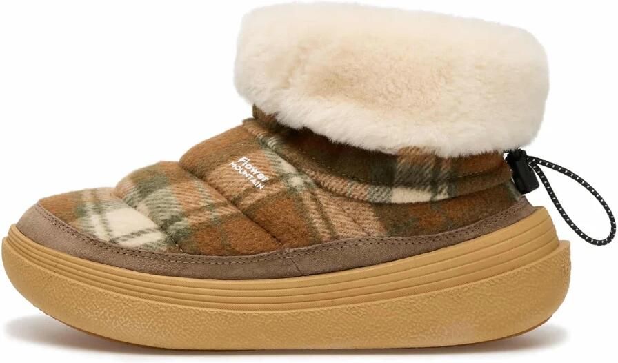 Flower Mountain Fami Mid Winterschoenen bruin beige