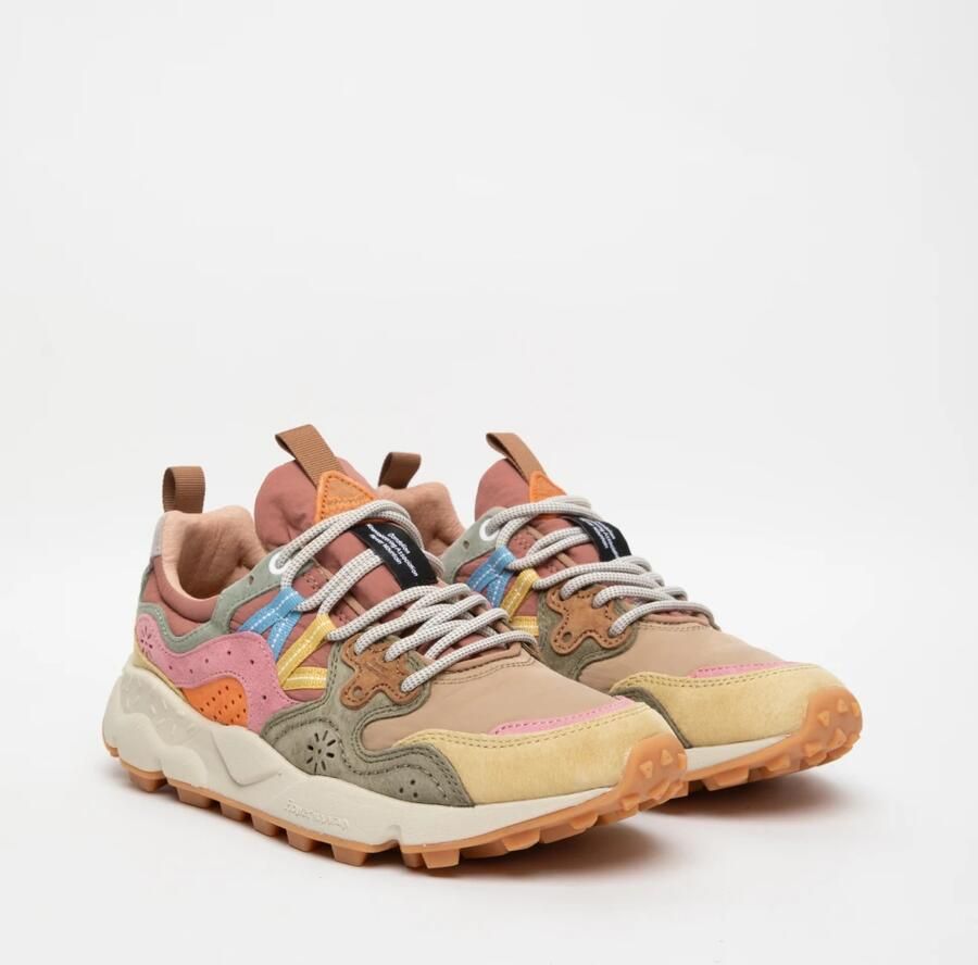 FLOWER MOUNTAIN Lage Sneakers Dames Yamano 3 Woman Maat: 41 Materiaal: Suède