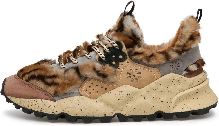 Flower Mountain Winter Stad Sneaker Shearling Nubuck Ecofur