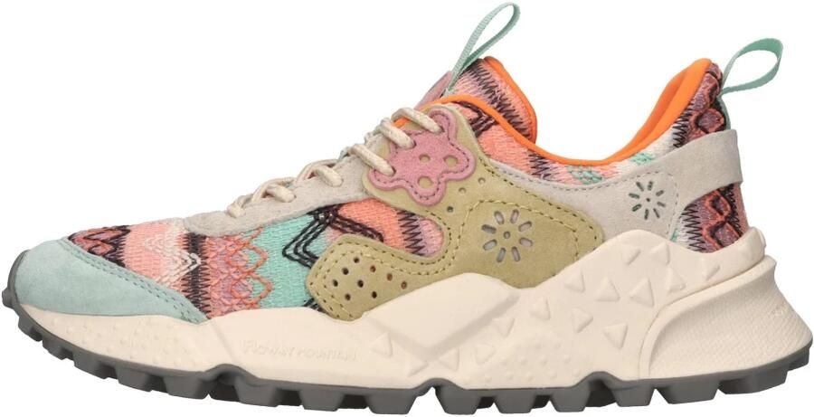 Flower mountain dames sneaker Kotetsu textiel multi oranje - Foto 2