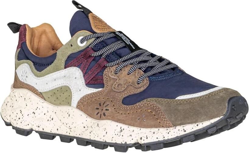 FLOWER MOUNTAIN Lage Sneakers Heren Yamano 3 Man Maat: 41 Materiaal: Suède Kleur: Bruin - Foto 2