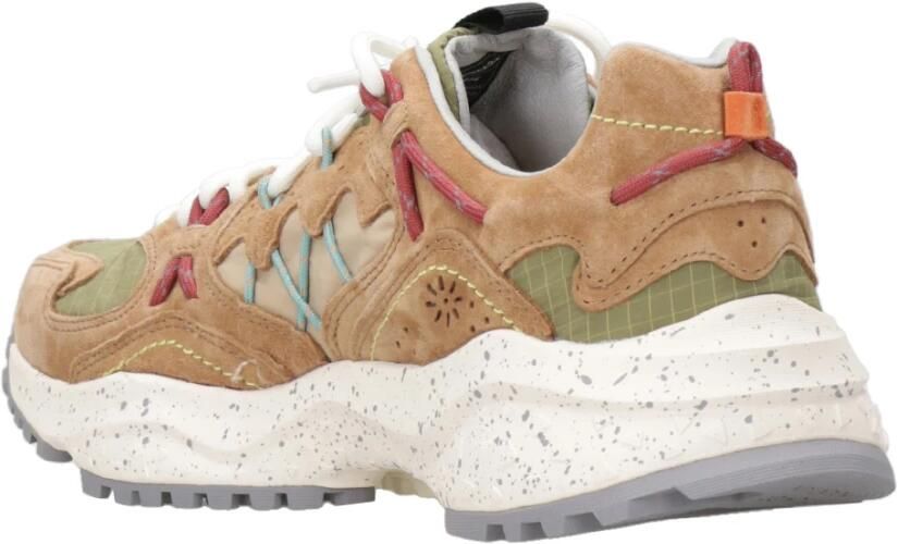 Flower Mountain Lage Sneakers YAMABUSHI 2019509-1D57 BISCUIT BEIGE - Foto 3