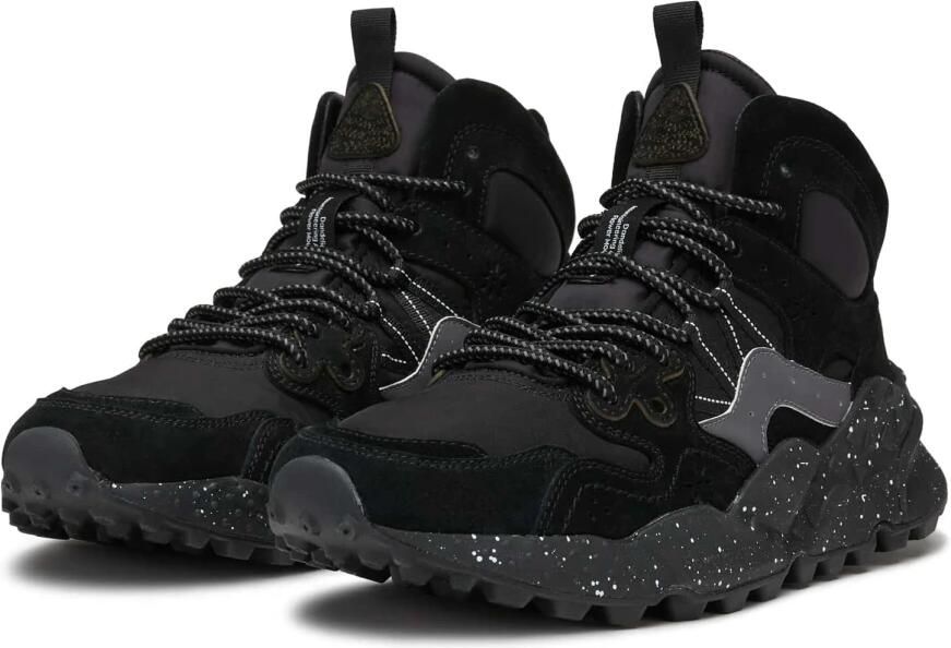 Flower Mountain Suede and technical fabric sneakers Ya o 3 MID UNI