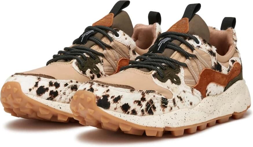 Flower Mountain Suede and technical fabric sneakers Ya o 3 UNI
