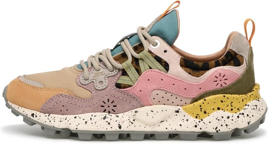 Flower Mountain Lage Sneakers YAMANO 3 2017817 55-2F71 LIGHT MUSTARD GREY CIPRIA - Foto 2