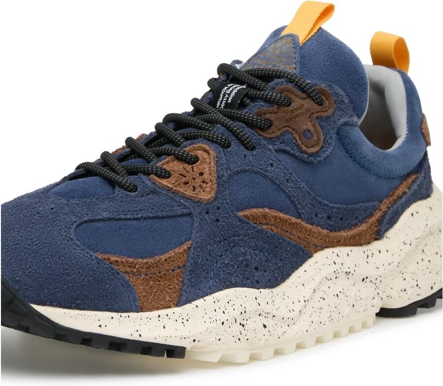 Flower Mountain Sneakers laag 'WAVE MAN' blauw