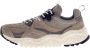 Flower mountain heren sneakers WAVE lichtgrijs suède - Thumbnail 2