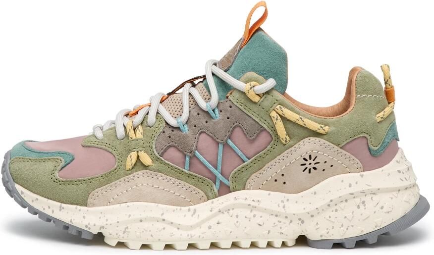 Flower Mountain Sneakers laag 'YAMABUSHI WOMAN' aardetinten - Foto 5