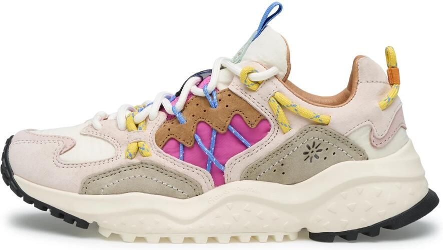 Flower mountain dames sneakers roze beige fuchsia - Foto 3