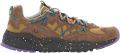 Flower Mountain Yamabushi Sneakers blauw bruin - Bruin