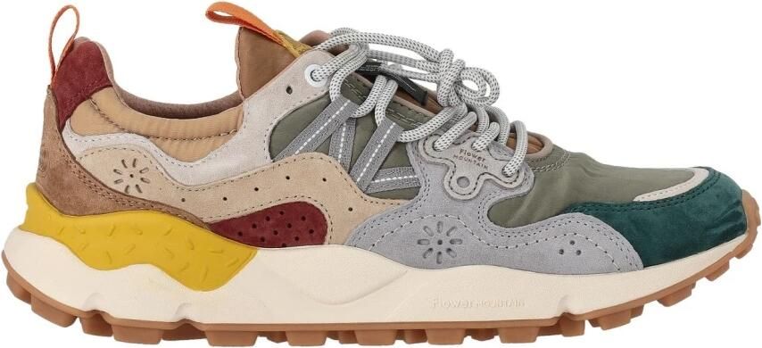 Flower Mountain Grijze Suède Rubberen Zool Sneakers - Foto 2