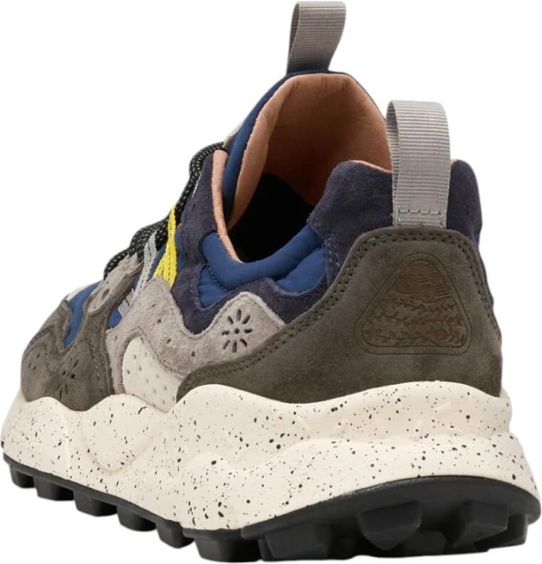 Flower Mountain Yamano Sneakers Lichtgewicht Rubberen Zool Multicolor Heren - Foto 2
