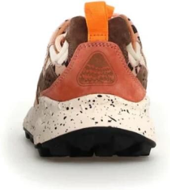 Flower Mountain Lage Sneakers YA O 3 2017818 27-1E53 BEIGE MILK LIGHT BROWN - Foto 4