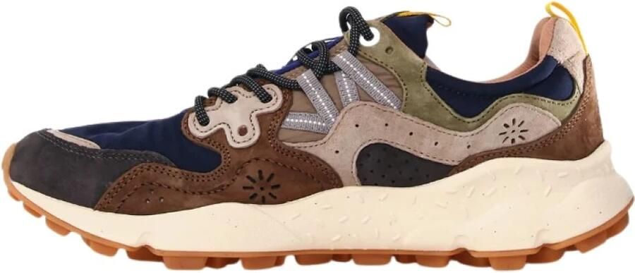 Flower Mountain Suede and technical fabric sneakers Yamano 3 MAN - Foto 3