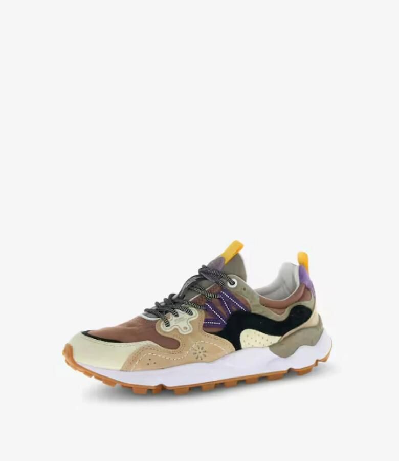 Flower Mountain Sneakers laag 'YA O 3 UNI' violetblauw