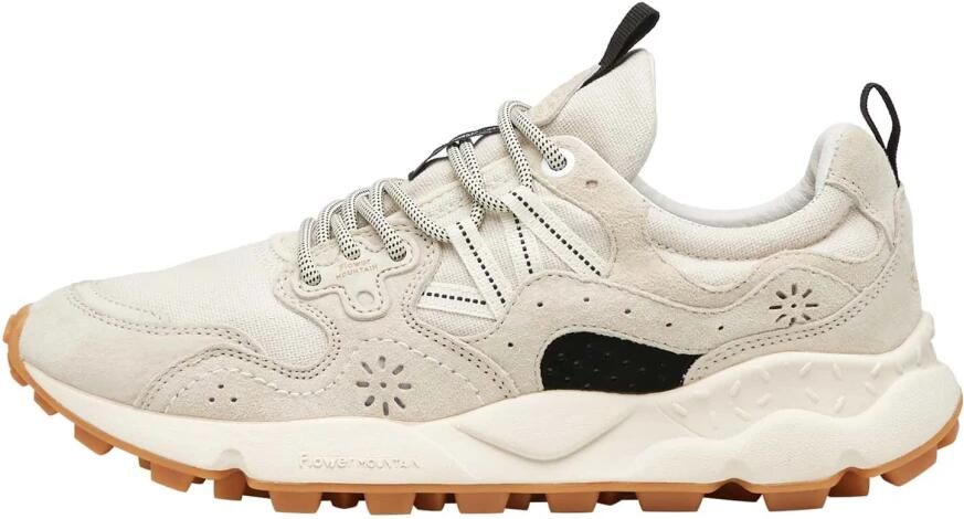 FLOWER MOUNTAIN Lage Sneakers Ya o 3 Suède Beige
