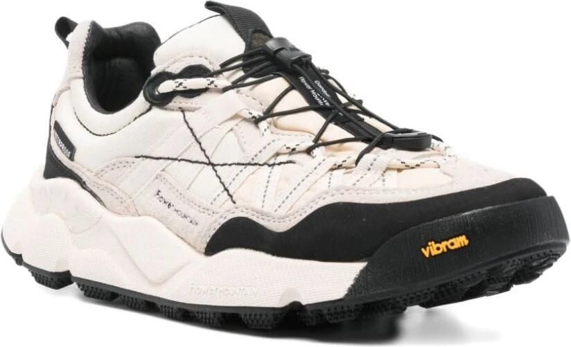 Flower Mountain Zwarte Sneakers Aw25 Stijl