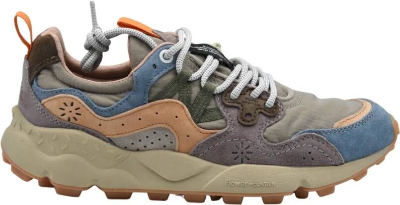 Flower Mountain Geveterde Papaya Petrolio Schoenen