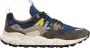 Flower Mountain Grijze Blauwe Sneakers Ss24 Multicolor Heren - Thumbnail 1