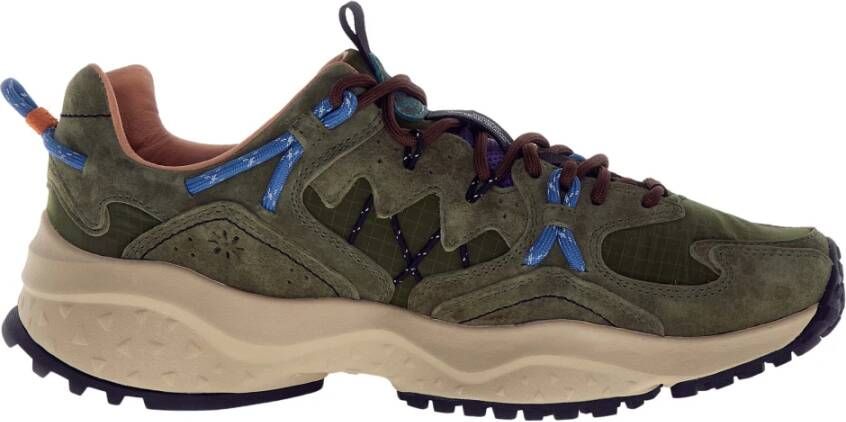 Flower Mountain Grijze Urban Sneakers met Hoog Comfort