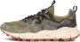 FLOWER MOUNTAIN Lage Sneakers Ya o 3 Uni Maat: 45 Materiaal: Suède Kleur: Groen - Thumbnail 2