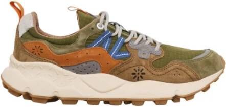 Flower Mountain Groene Ya o Sneakers